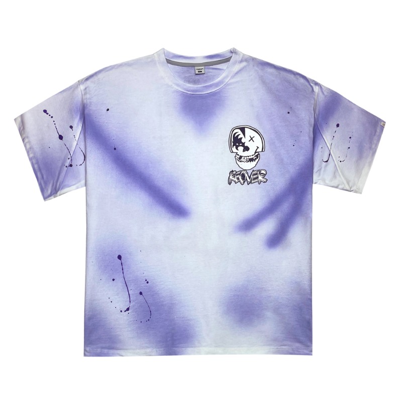 Spray washing t-shirt - Spray purple