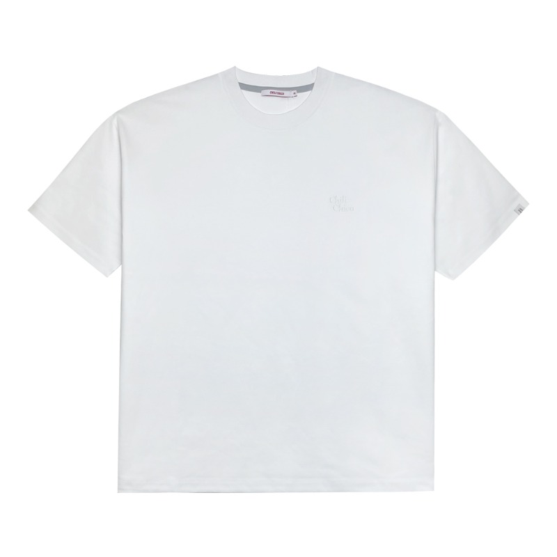 CHILI CHICO Basic short sleeve t-shirt - White