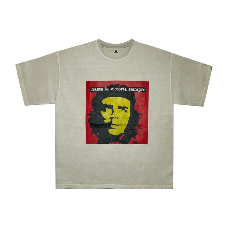 Che Guevara marbling T-shirt - Beige