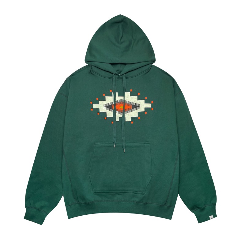 Navaho hoodie - Green