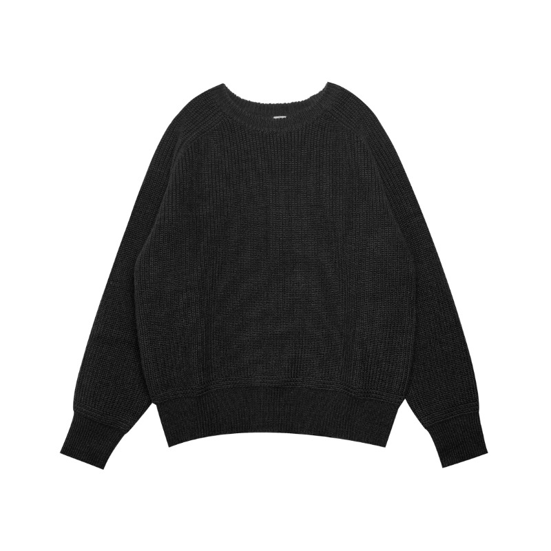 Motive round knit - Black