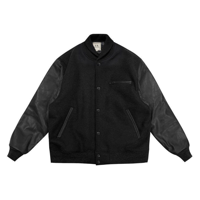 Authentic Varsity jacket - Black