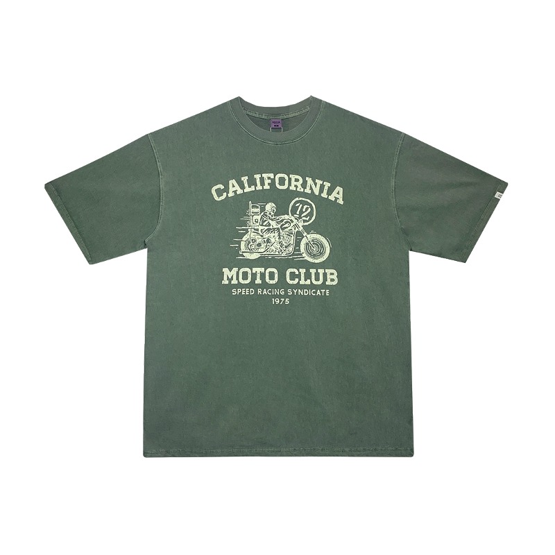 Moto Club T-shirt - green